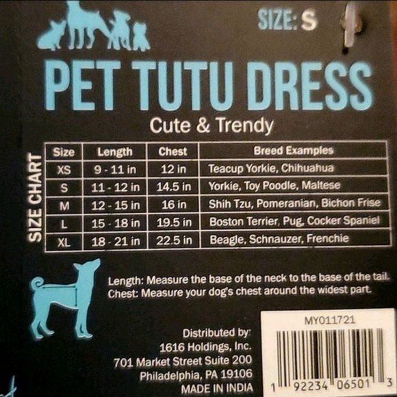 CUTE but PSYCHO ☆ ADORABLE DOGGO TUTU DRESS ☆ NWT - Picture 7 of 7